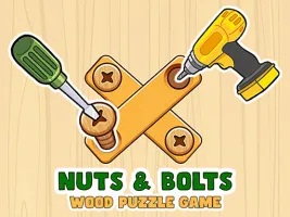 Nuts & Bolts Wood Puzzle Game